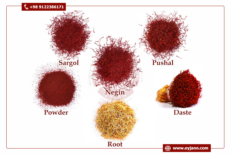 Types of saffron